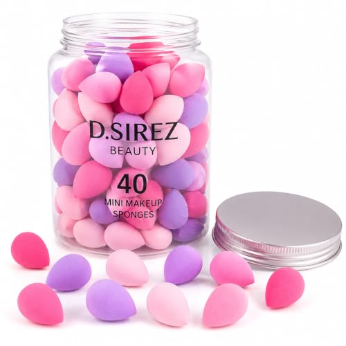 40-Piece Makeup Sponge Set for Flawless Application