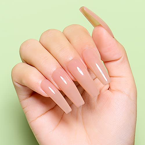 AIMEILI Cinnamon Gel Nail Polish Soak Off 462 - 10ml UV LED Translucent Gel