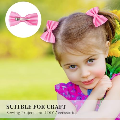 100 Pack 1.77-Inch Rust-Proof Metal Alligator Hair Clips