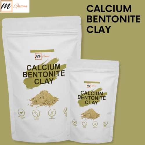 Calcium Bentonite Clay 32 Ounce for Facial Masks & Body Wraps