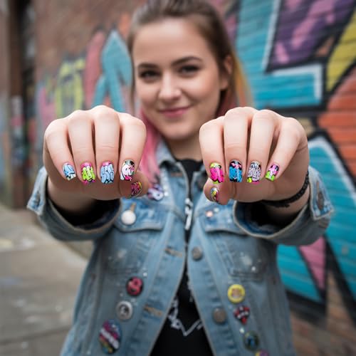 12-Color Nail Art Pens Set for DIY Nail Design & Detailing