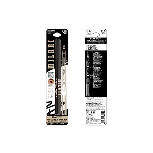 Milani The Tank Liquid Eyeliner - Waterproof, Smudgeproof, 12 Hour Wear