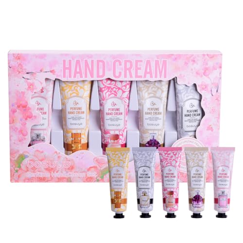 5-Pack Mini Hand Cream Set with Natural Fragrance - 30ml