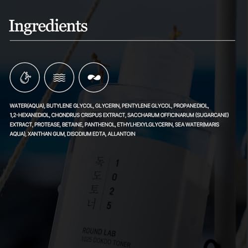 ROUND LAB 1025 Dokdo Toner - Oil Control & Gentle Exfoliation