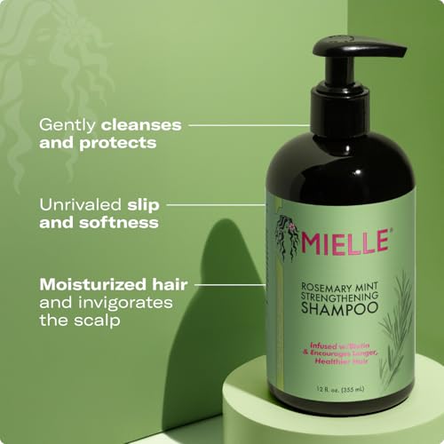 Mielle Organics Rosemary Mint Hair Oil & Shampoo for All Hair Types