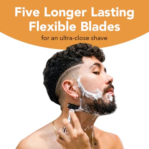 BIC Flex 5 Men’s Disposable Razors - 5-Blade Pivoting Head - 10 Pack
