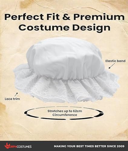 Nicky Bigs Novelties Morph Adult White Mob Hat - Costume Accessory