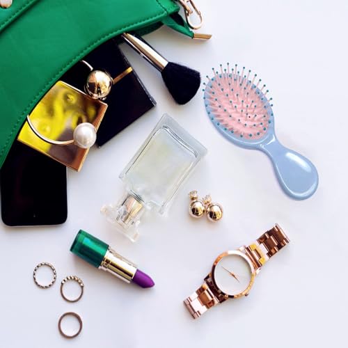 24 Pcs Mini Wet Hair Brush Set Travel Detangling Combs Multicolor