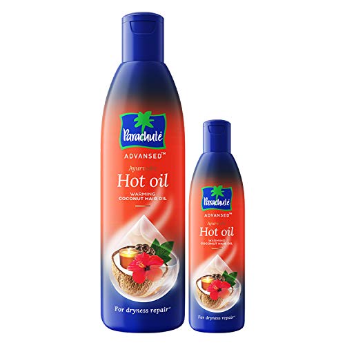 Parachute Advansed Ayurvedic Hot Coconut Hair Oil - 400ml + 90ml Bonus