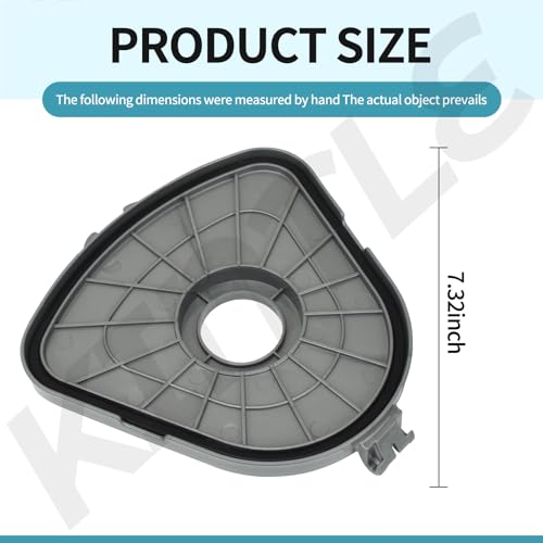 Vacuum Dust Bucket Cover for Shark Navigator Models NV350-NV360