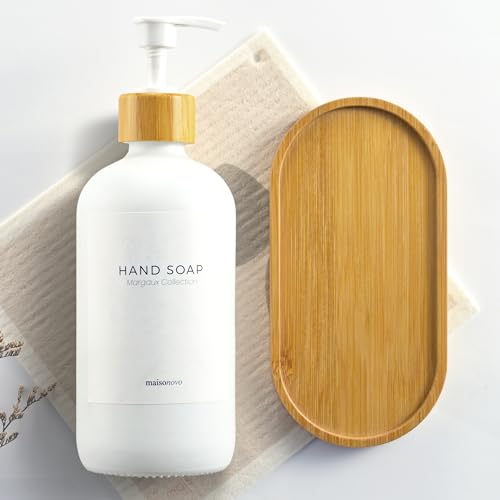 MaisoNovo Bamboo Soap Tray | Eco-Friendly Bathroom Organizer