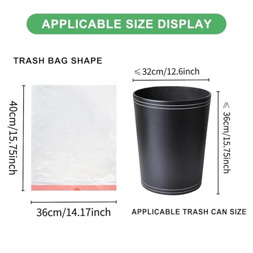 Magesh 1.2 Gallon Drawstring Trash Bags - 125 Count Mini Garbage Bags
