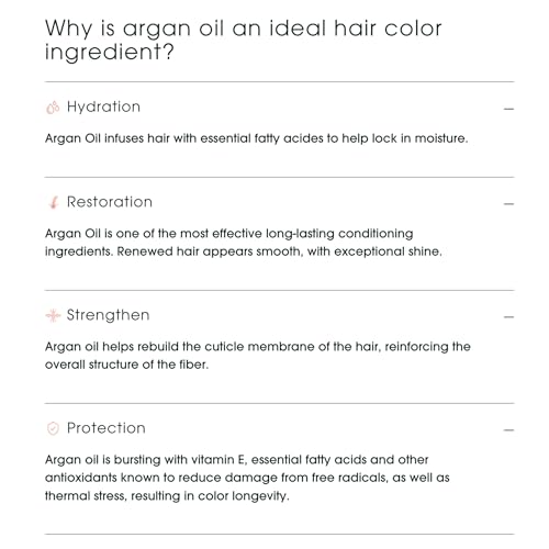 One 'N Only Medium Chocolate Brown Hair Color 3oz Pack of 2 - Permanent, Argan Oil Nourishing Brunette