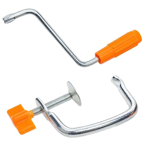 Pasta Machine Replacement Handle and Clamp - Durable Kitchen Accessory