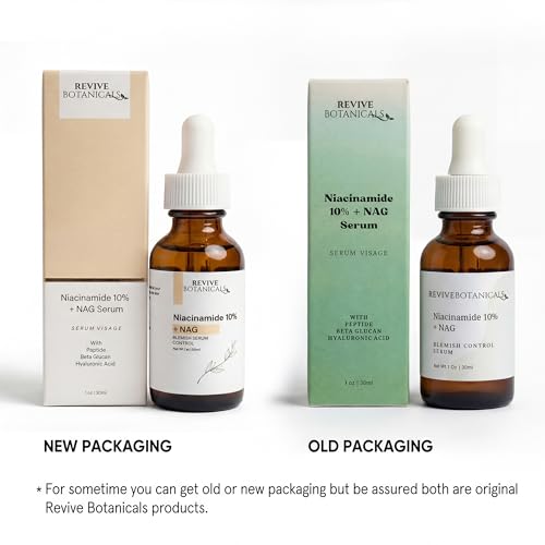 Revive Botanicals 10% Niacinamide Serum with Hyaluronic Acid - 30 mL
