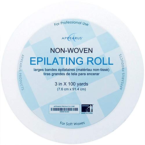 Appearus Professional Nonwoven Waxing Roll - 90 GSM Heavy Duty Fabric