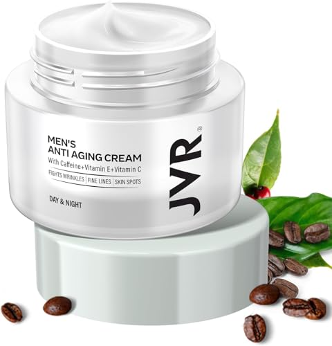 JVR Men's Anti-Aging Face Moisturizer with Caffeine & Niacinamide - 1.7 oz