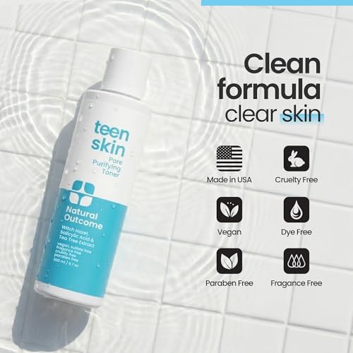 Natural Outcome Acne Clarifying Face Toner for Teens - 6.7 oz