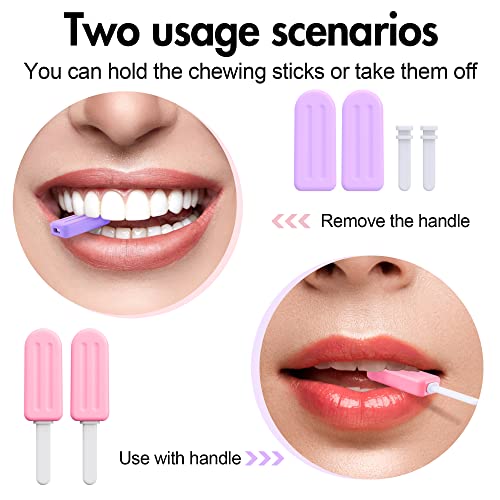 CITYWAY Silicone Aligner Chewies with Grip Handles, 10 Pack for Braces