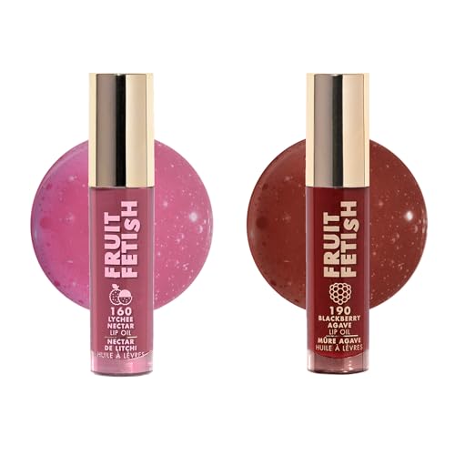 Milani Fruit Fetish Lip Oil Bundle - Blackberry Agave & Lychee Nectar