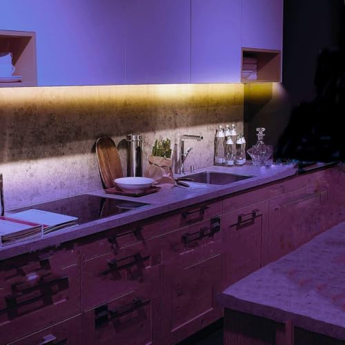Battery Operated Motion Sensor LED Light Strip - 10 ft Warm White