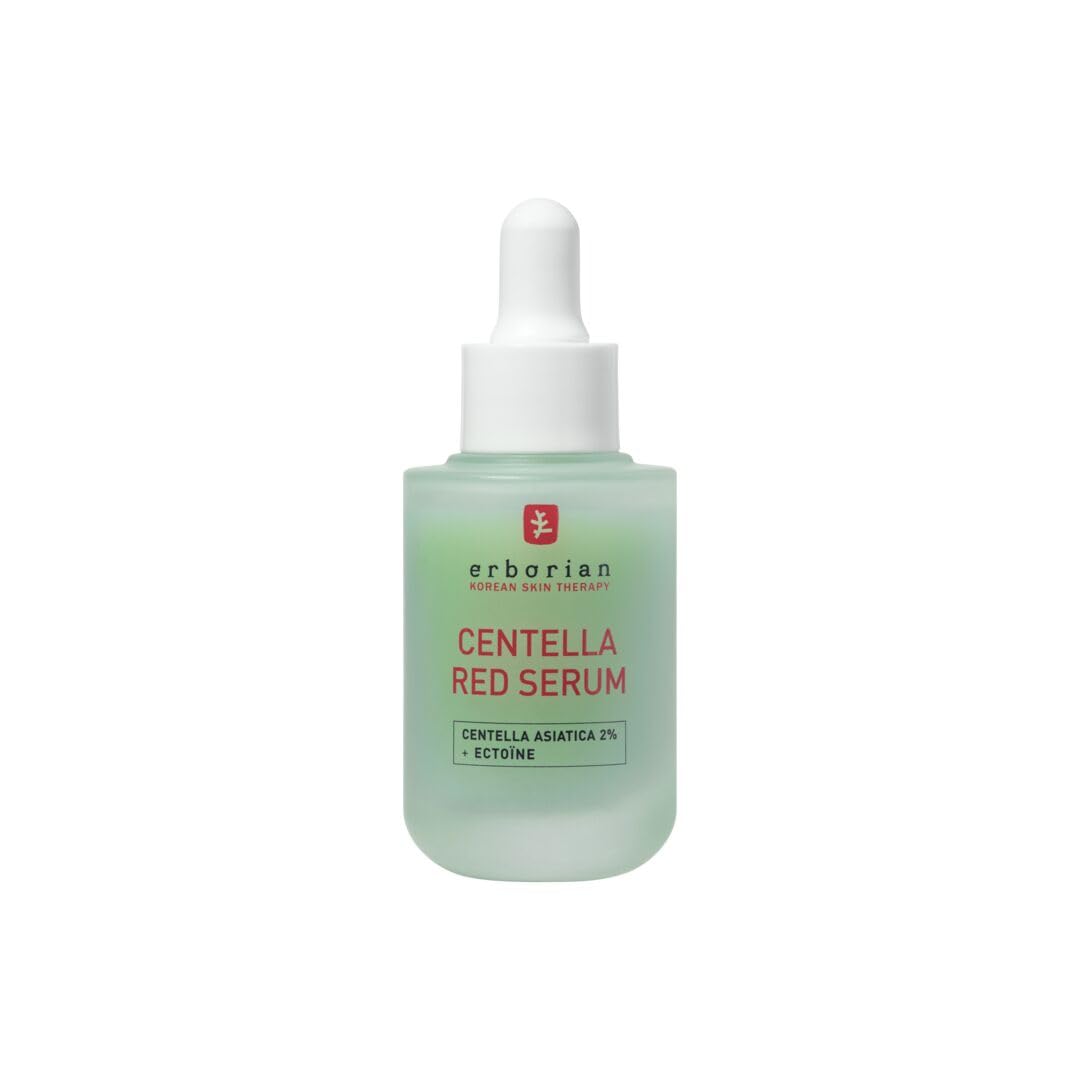 Erborian Red Serum - Daily Hydrating Redness Treatment for Sensitive Skin | Lightweight Barrier Support with Centella