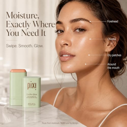 Pixi Beauty On-the-Glow Solid Moisturizer Stick - Travel-Friendly Hydration
