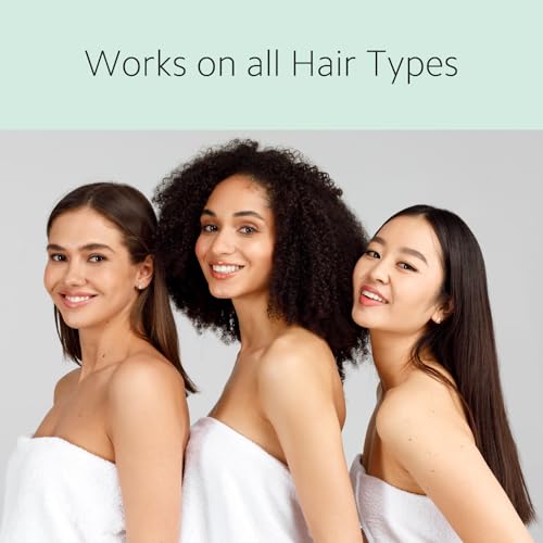 Ibiza Hair AirWave AM Shower Brush Black - Travel, Anti-Static, Ergonomic