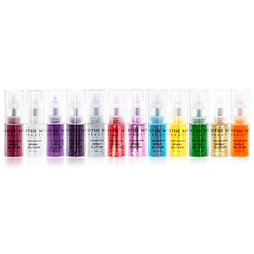 Green Holographic Glitter - 30g Loose Spray for Face, Hair & Body