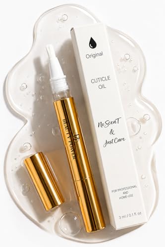 Beauty Power Nail Oil Cuticle Pen - Fragrance Free - Nail Strengthener & Growth Serum