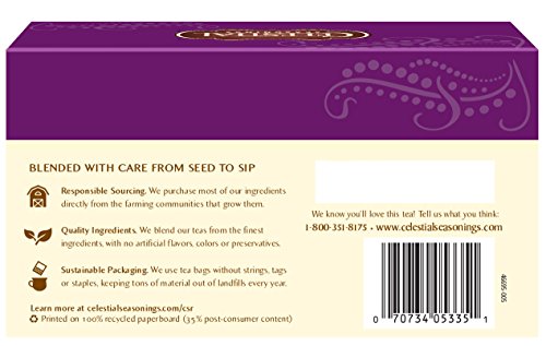 Celestial Seasonings Wild Berry Zinger Herbal Tea - Caffeine Free, 20 Bags