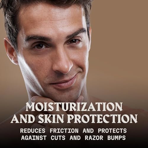 Striking Viking Men's Unscented Shaving Cream 5.3 Oz - Sensitive Skin Formula