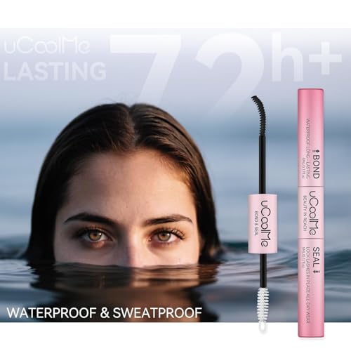 uCoolMe Lash Bond and Seal Waterproof 10ML BlackBond - Long-Lasting, Non-Irritating Lash Glue for DIY