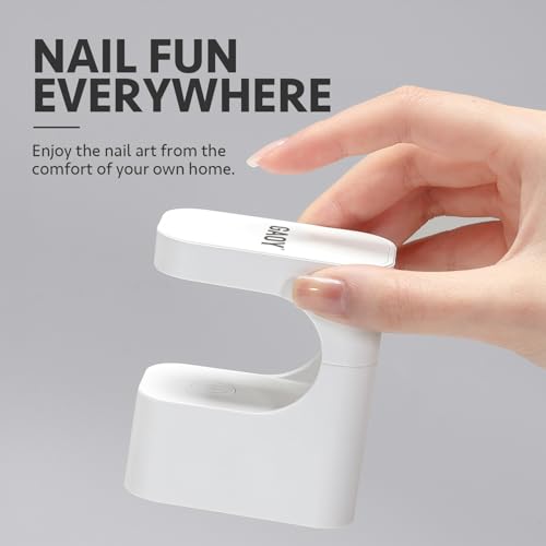 GAOY Mini UV Nail Lamp with Timer for Gel Curing