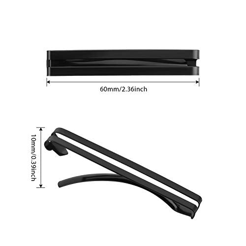 Hotop 30pcs No-Slip Hair Barrettes - Black, Brown, Silver Clips
