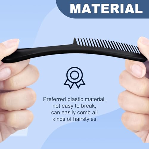 Lomgwumy 5.9 Inch Bulk Hair Combs Pack of 30 Individually Wrapped