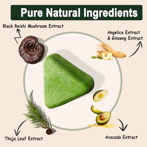 Korean Scalp Revival Shampoo Bar with Natural Plant Extracts - 2PCS