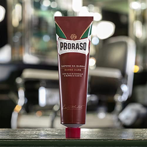 Proraso Nourishing Shave Cream for Coarse Beards with Shea Butter