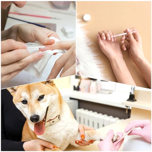 Glass Cuticle Pusher Set - Double-Headed Nail Trimmer & Remover