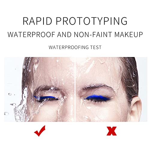 DekRion Long-lasting Waterproof Liquid Eyeliner - 12 Colors