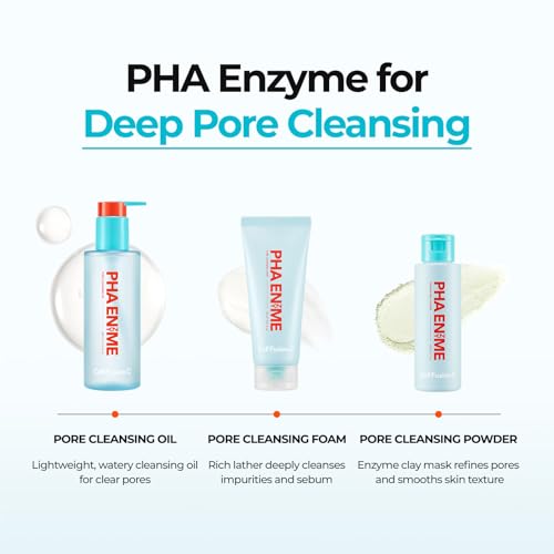 Cell Fusion C PHA Enzyme Pore Cleansing Foam, Acne-Prone Face Wash, 150ml