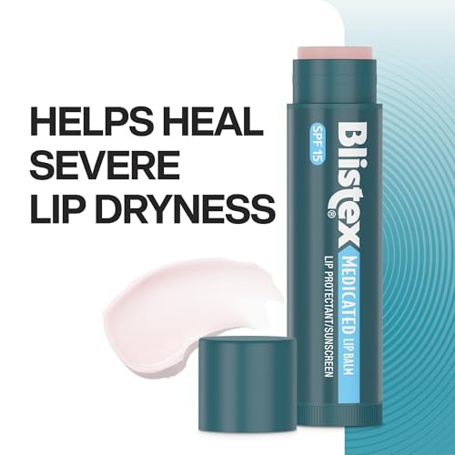 Blistex Medicated Lip Balm SPF 15, 12 Pack - 0.15 oz Each