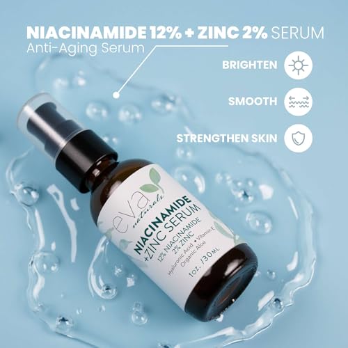 Niacinamide Serum with Zinc PCA & Hyaluronic Acid - 1 oz | Dark Spot Fader & Pore Minimizer