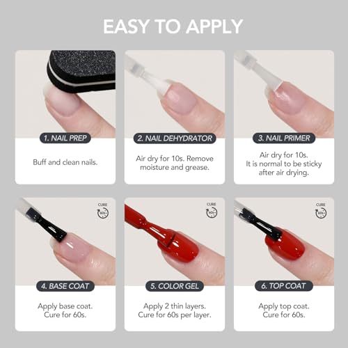 GAOY Acid-Free Nail Primer 16ml for Acrylic & Gel Polish