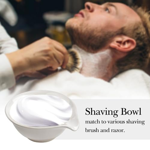Ceramic Shaving Bowl for Men | Wide Mouth Lather Mug