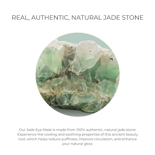 Jade Eye Mask – Weighted to Eliminate Wrinkles, Puffiness, &