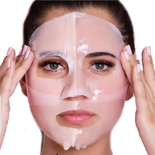 Mayan's Secret Deep Collagen Anti-Wrinkle Face Mask – Hydrating Hydrogel Sheets, 5 Pack