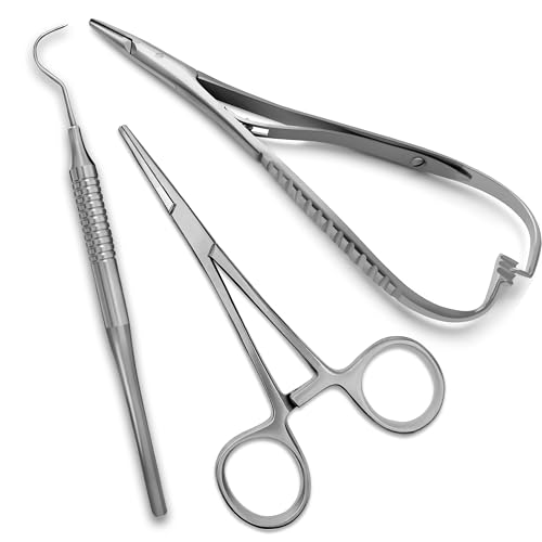 Dental Braces Removal Kit - 3 Stainless Steel Tools for Color Change