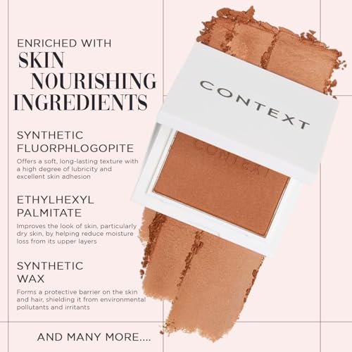 Context Skin Matte Bronzer Powder - Vegan & Cruelty-Free, Shade Speed of Sound, Brown