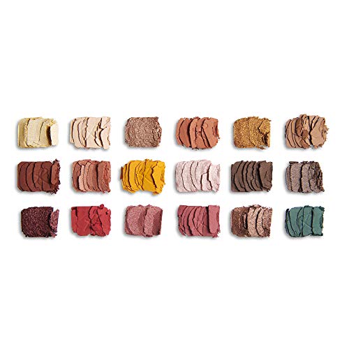 Makeup Revolution X Roxxsaurus Ride or Die Eyeshadow Palette - 18 Shades, Matte & Shimmer, Cruelty-Free